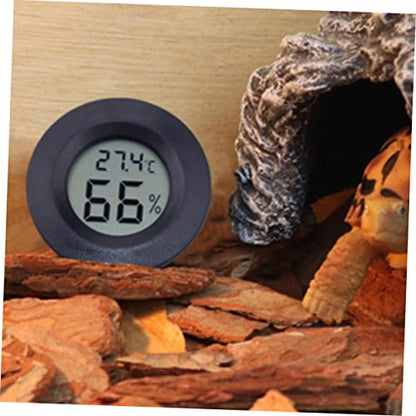 Totority 14pcs Mini Humidity and Temperature for Reptiles and Terrariums Compact Digital Hygrometer for Indoor Use Lightweight and Portable