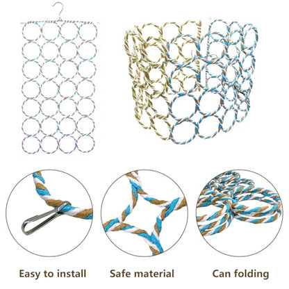 Bird Swing Climbing Rope Net Toys 14 x 24 Parakeet Hemp Rope Perch Swing Ladder Bridge Hanging Hammock Small Animal Activity Toy for Parrot Lovebirds Hamster Mice Rat Ferret (Random Color)(1 Pcs) - size: 1Pcs