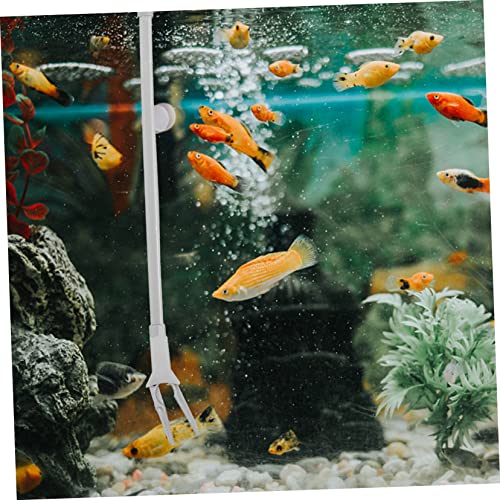 3Pcs Professional Aquarium Feeding Tongs Convenient Tweezers for Fish Feeding Aquascaping and Reptile Care Includes Straight and Curved Tips for Versatile Use