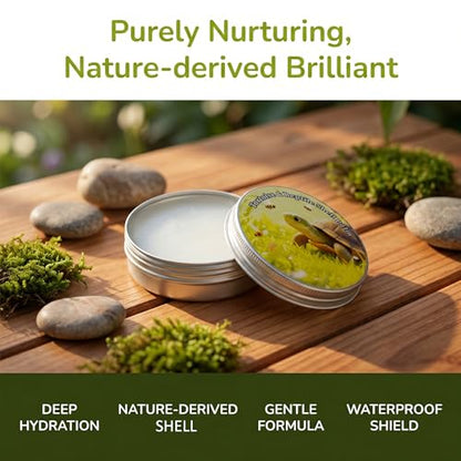 Reptile & Tortoise Shell Balm, 3.5 oz | Natural Formula, Moisturizer, Turtle and Tortoise Shell Care