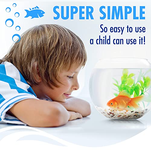 BESEDER Biocapsules Fish Tank Water Cleaner, Biostarter, 10-Capsule Pack Provides Up to 6 Months of Water Care for 20-25 Gallon Freshwater & Sea Aquariums, Helps Break Down Inanimate Organic Waste - size: FTWC