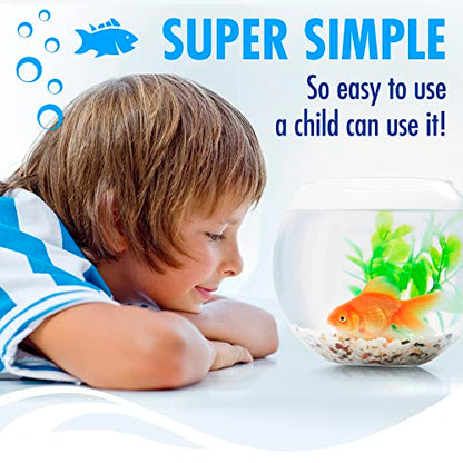 BESEDER Biocapsules Fish Tank Water Cleaner, Biostarter, 10-Capsule Pack Provides Up to 6 Months of Water Care for 20-25 Gallon Freshwater & Sea Aquariums, Helps Break Down Inanimate Organic Waste - size: FTWC