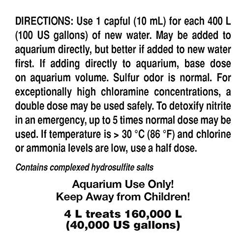 Seachem Prime Fresh and Saltwater Conditioner - Chemical Remover and Detoxifier 1 gal - size: 3785 mL, style: Conditioner