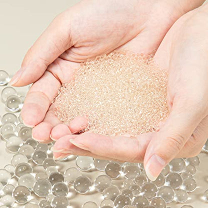 ZTML MS 150,000 Pieces Clear Vase Filler Beads - color: Clear-150000pcs
