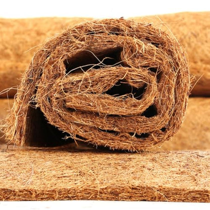 Healifty Reptile Pet Mat Bedding Liner 2pcs Natural Coconut Fiber Breathable Odorless and Anti-Performance Features for Tortoise and Reptile Pet Box for Microlandschaft Landscaping