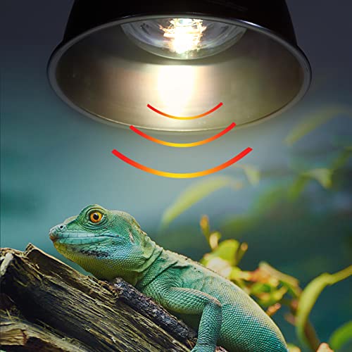 Aiicioo UVB Reptile Light 80W - UVB Light Bulb for Reptile Mercucry Vapor Bulb Heat Basking Lamp Bulb Full Spectrum UVA UVB All in One Sun Lamp for Bearded Dragon Lizard Turtle - style: Mercucry Vapor Bulb 80W