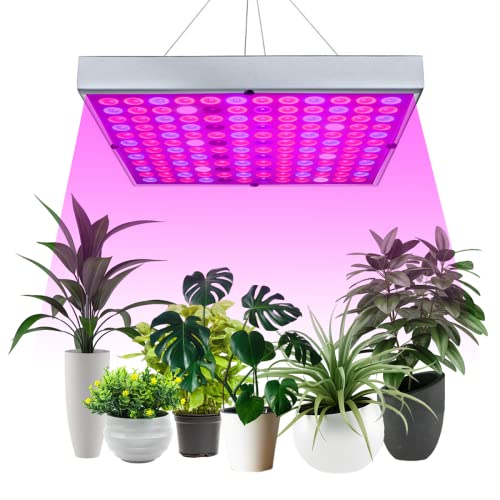 LED Grow Lights for Indoor Plants, Panel Plant Light Full Spectrum with IR & UV Bulbs for Seedlings,Micro Greens,Clones,Succulents (Size:9.9x9.9inches) - size: 9.9 x 9.9 inches