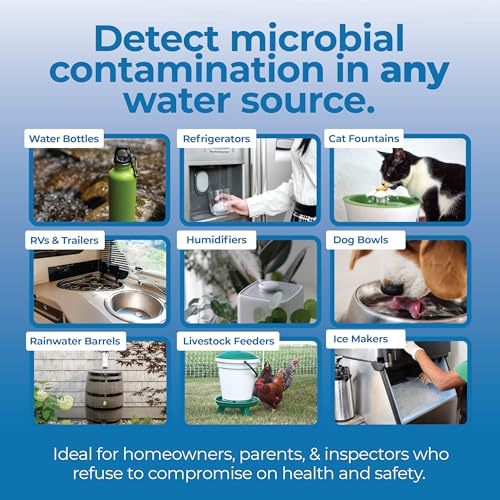 Detekt® Bacteria in Water Test Kit - Drinking, Tap & Well Water - 72 Hrs