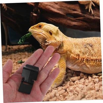 GANAZONO 6pcs Turtle Tank Escape Lock Clips Reptile Tank Lid Clip Terrarium Locking Lid for Aquarium Snake Turtle Fish Locking