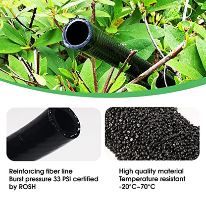 Maotong 40 FT 1/2 inch Drip Irrigation Tubing Main Line Hose Tube for Garden Irrigation System - size: 40FT 1/2" Main Tubing