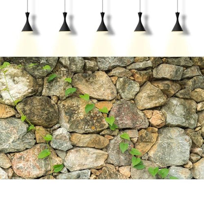 Rock Wall Aquarium Background Nature Stone Green Plants Fish Tank Background Natural Rocky Terrarium Backgrounds Rock Wall Texture Stone Rocky Reptile Tank Enclosure Backgrounds 24x12in - color: Khaki, size: 24(W)x12(H)inches/ 60(W)*30cm(H)