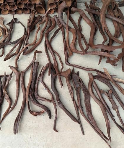 AWXZOM Aquarium Driftwood Branches,2.2lb 9-14inch Long Driftwood for Aquarium Reptile Driftwood Branches Log Natural Driftwood for Aquarium Reptile Branches