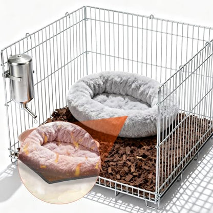 BESPORTBLE USB Heating Pad for Small Pets Hamster Reptile Heat Mat 5.5 Inch Thermal Insulation Mat for Rabbits Birds Chinchillas Winter Warm Cushion