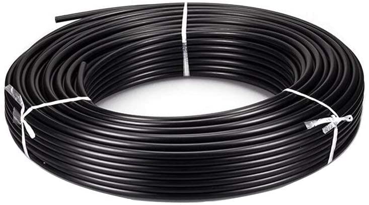 3/8" OD High Pressure Nylon Tubing for Outdoor Misting System 65.6ft/20m Misting Line for Patio Patio Mister for Cooling Water Mister Hose for Umbrella (0.22" ID) - size: 3/8 Inch