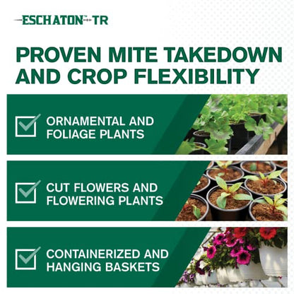 Atticus Eschaton TR Greenhouse Fogger (2oz Can) - (Compare to Beethoven) | Total Release Fogger Systemic Miticide, Kills Spider Mites with Etoxazole