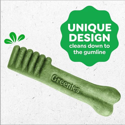 Greenies Large Natural Dental Dog Treats, Original Flavor, 12 Count | Veterinarian-recommended, cleaner teeth after 28 days, clean to gumline, for dogs 50-100 lbs, original chicken flavor - size: 12 Count (Pack of 1)