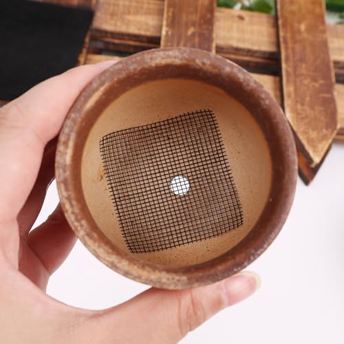 50Pcs 10×10cm Flower Pot Drainage Mesh Pad Anti-Corrosion Garden Plant Mat