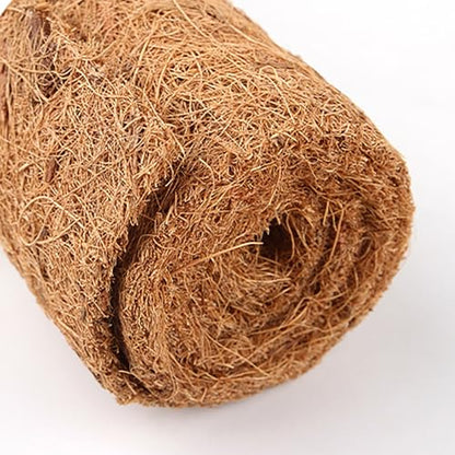 Coco Fiber Liner Roll, Coconut Liners Coco Mat for Planter Window Box Flower Basket, Coco Coir Sheet Coco Mats for Animal Pet Pad, Reptile Carpet, Garden Decoration (30 * 50cm) - size: 30*50cm