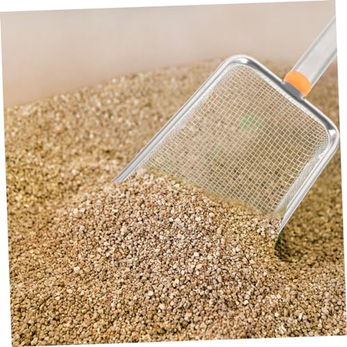 Stainless Steel Cat Litter Scoop Non Stick Sifting Tool for Easy Cleaning Fine Mesh Design for Litter Box Reptile Waste Practical Pet Accessory for Cat Owners