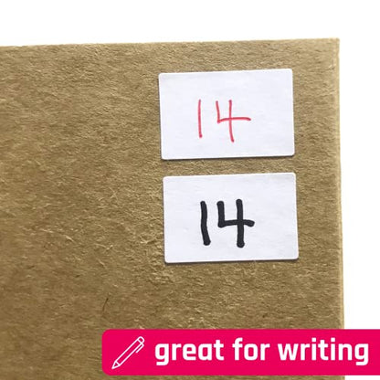0.5" x 0.3", 2000 Pack - Small Price Stickers, White Pricing Labels | Small Labels to Write On - size: 2000 Pack