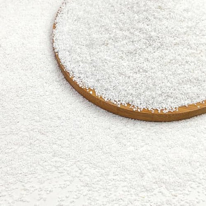 FANTIAN Aquarium White Sand, 20 lbs Fish Tank Sand | Aquarium Substrate Gravel, Safe for Fish Tank, Shrimp, Turtle, Terrariums, Aquatic, Plant, Fire Pits, Candle, Vase, Crafts - color: White-XXS, size: 20 LB