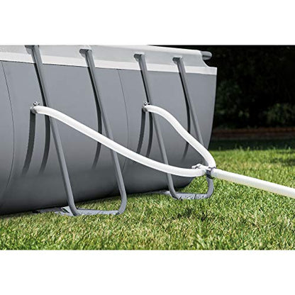 INTEX Ultra XTR 24ft x 12ft 52 in Above Ground Swimming Pool Set w/Pump | 26363EH - 2100 GPH Sand Filter Pump, Ladder, Pool Cover & Ground Cloth Included - Strong Galvanized Steel Frame - size: 24' x 12', style: Sand Filter Pump