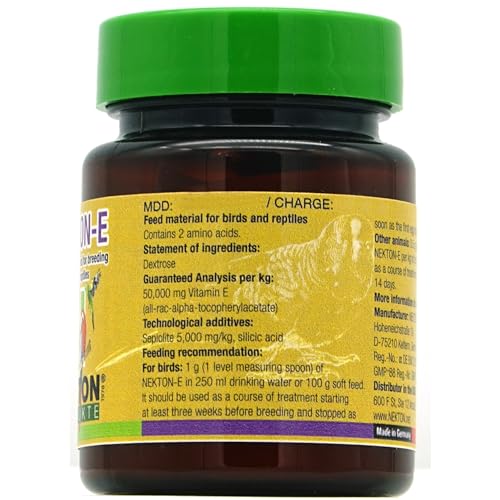 Nekton-E Vitamin E Supplement for Birds, 35gm - size: 35 grams