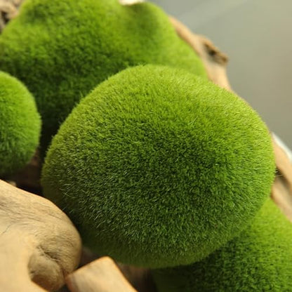 40PCS Artificial Moss Rocks, 4 Size Fake Moss Rocks, Green Moss Decor for Floral Arrangements, Fairy Gardens and Crafting