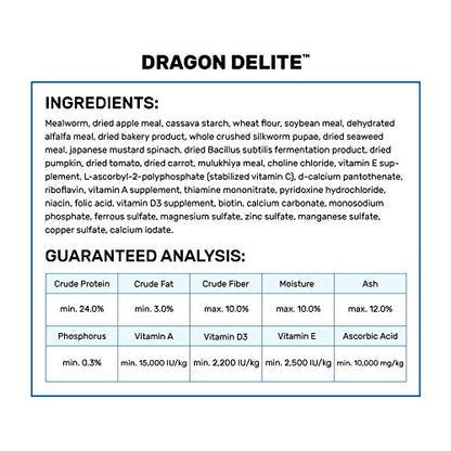 Hikari® Dragon Delite™, Food for Vegetable and Insect-Eating Lizards, 7 oz (200g)