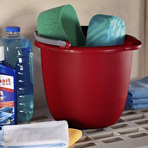 Sterilite 11205812 Spout Pail, 10 Quart