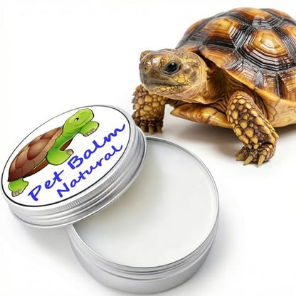 KR. LIF Tortoise Shell Balm Conditioner for Sulcata & Russian Tortoise – Turtle Shell Moisturizer Protector for Reptile Dry Skin Care 2.6 Oz