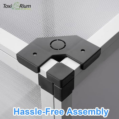 Reptile Mister Connector - Nozzles Stable Connection, Perfect for Misting with Screens-2pcs in a Pack - size: Misting connector-2pcs