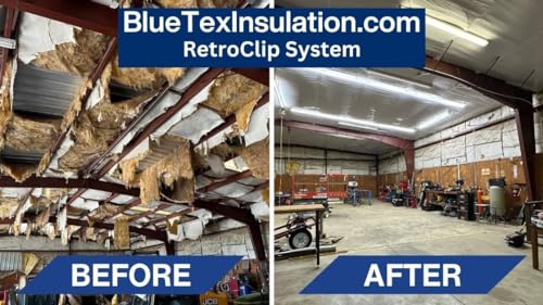 BlueTex Insulationㅤ 4'' Wide x 180' Long White Vapor Barrier Tape - 1 Roll, Waterproofing for Stucco, Crawlspaces, Repair, Underlayment Seams, Metal Building Seams, Excellent Air Barrier