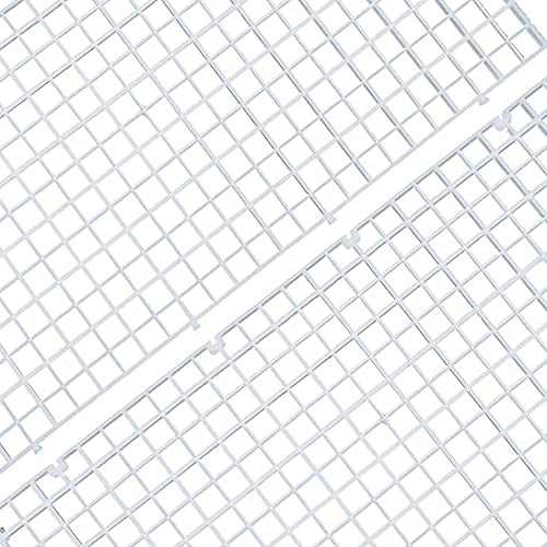 Aquarium Fish Tank Bottom Isolation, Grid Divider Tray Egg 4 Pcs,L - size: L 4pcs