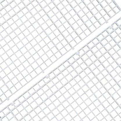 Aquarium Fish Tank Bottom Isolation, Grid Divider Tray Egg 4 Pcs,L - size: L 4pcs