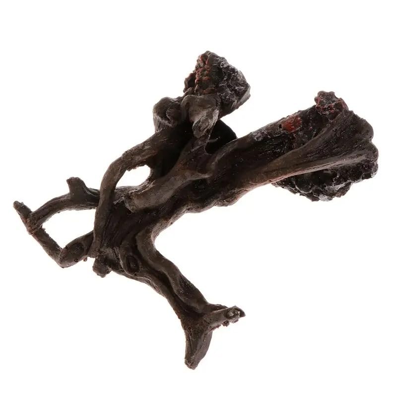 Reptile Aquarium Trunk Driftwood, Tree Aquarium Decor, Terrarium Ornament Fish