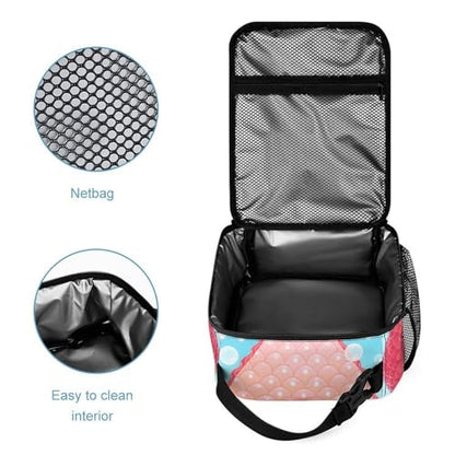 Snake Lunch Bag for Men/Women, Reusable Lunchbox for Adult, Small Lunch Tote Bag for Office, Work