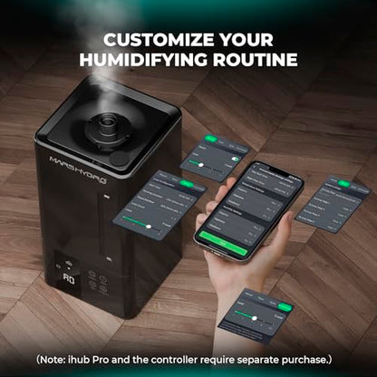 MARS HYDRO 2026 New Plant Humidifier 6L with Adjustable Humidity | Timer Function,Ultrasonic Precise and Silent Operation,No-Leak Seal for Grow Tent,Indoor Planting,Greenhouse - size: 6L
