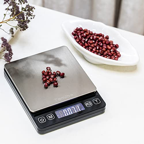 500g Precision Digital Pocket Scale, 0.01g Resolution, Includes a Calibration Weight