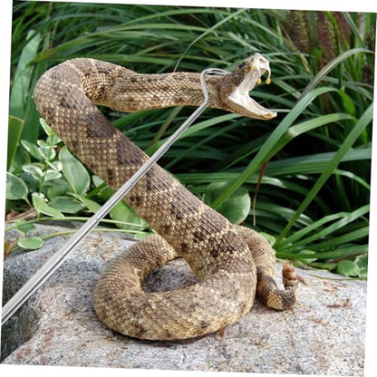 Sosoport Retractable Reptile Catching Hook Handle Snake Tool for Safe Handling of Snakes and Reptiles Stainless Steel Design Portable and Easy to Use