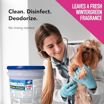 ATP KennelSol Disinfectant & Cleaner for Kennels, 640 fl oz, 1 ct | EPA-Registered, Concentrated Formula, Industrial Germicidal Detergent and Deodorizer for Shelters and Rescue Organizations - size: 640 Fl Oz (Pack of 1)