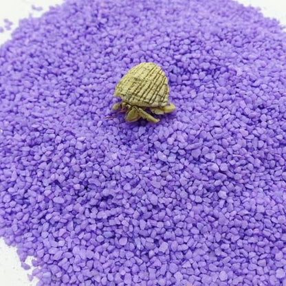 Purple Substrate Sand, Reptiles, Aquarium Decorations, Aquarium Sand, Terrarium Bedding, Fish, Amphibians Shallow-Water Creature Supplies (200, g)