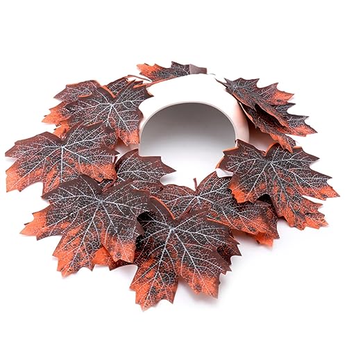 VOSAREA Snakes Cage Decor Reptile Tank Decor Pet Supplies Reusable Maple Leaf Litter