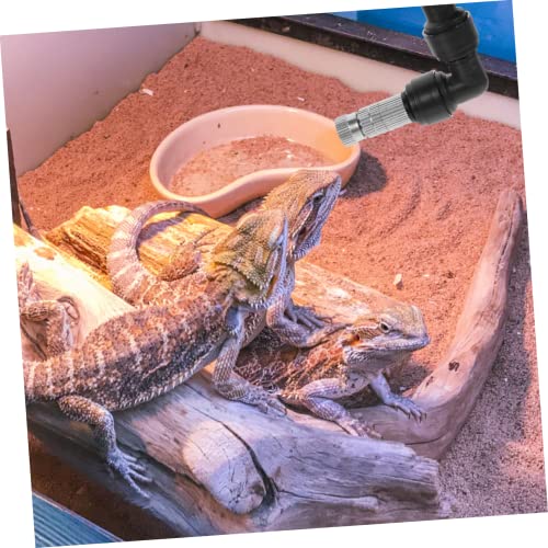 Reptile Tank Mister Nozzle Garden Spray Head for Humidifying Crawling Pets Durable Wide Coverage Sprinkler for Terrariums and Outdoor Gardens - size: 10X9X2CM