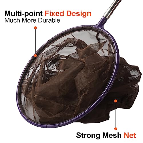 Yorikyas Snake Catcher Net Telescopic Pole | for Reptile Grabber Rattle Snake Moving and Catching