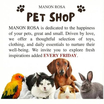 MANON ROSA Sugar Glider Harness and Leash Set, Adjustable 3 Pcs Vest, Orange - color: 01 Orange