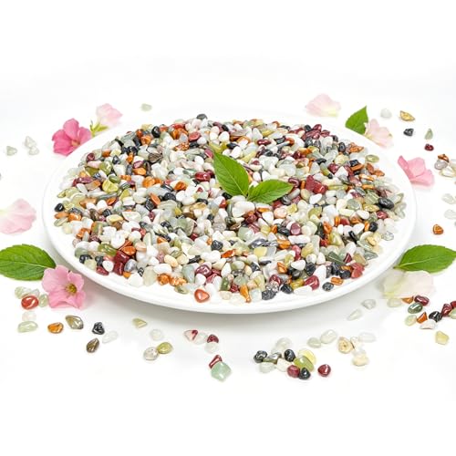 10 lbs Succulent Rocks,3/8 Inch Colorful Pebbles,Small Pebbles for Plants,Suitable for Vases, Cactus Potted Plants, Fish Tanks,Fountain - color: Mixed Color, size: 3/8 Inch 10 LB