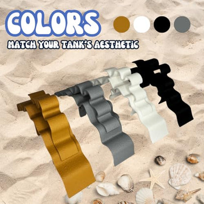 REEFSHAPE Aquarium or Terrarium Substrate Cliffs Combo Pack | Separate Substrate Layers in Aquariums or Terrariums to Create Cliffs & Depth | Made in USA (Cliff Combo, White) - color: Cliff Combo, White