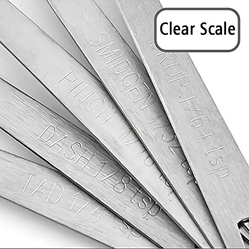 1PCS 1/16tsp(0.31ml) Mini Measuring Spoon, Small Teaspoon for Tiny Amounts | High Precision, Food-Grade, ‌Rust-Free, Dishwasher-Safe, Easy-Read Markings, Multi-Purpose, Sturdy & Durable - size: 1/16tsp|0.31ml|0.31cc|0.01oz