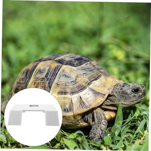 DECHOUS Turtle Basking Platform Suction Cup Floating Reptile Climbing Terrace for Turtle Tank Adjustable Basking Area and Frogs Easy to Install
